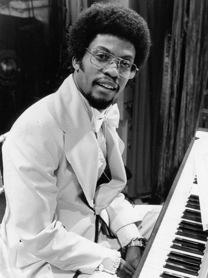 Herbie Hancock at the piano, 1976