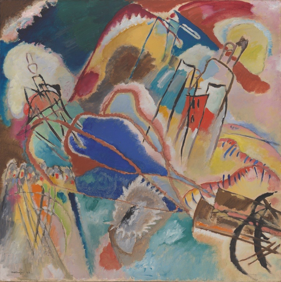 Improvisation No. 30 (Cannons) by Vasily Kandinsky, 1913