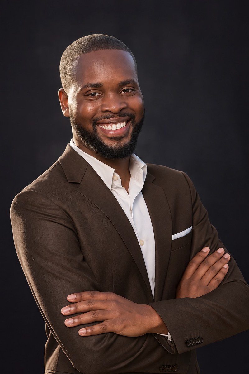 Portrait of Michael Olaiya