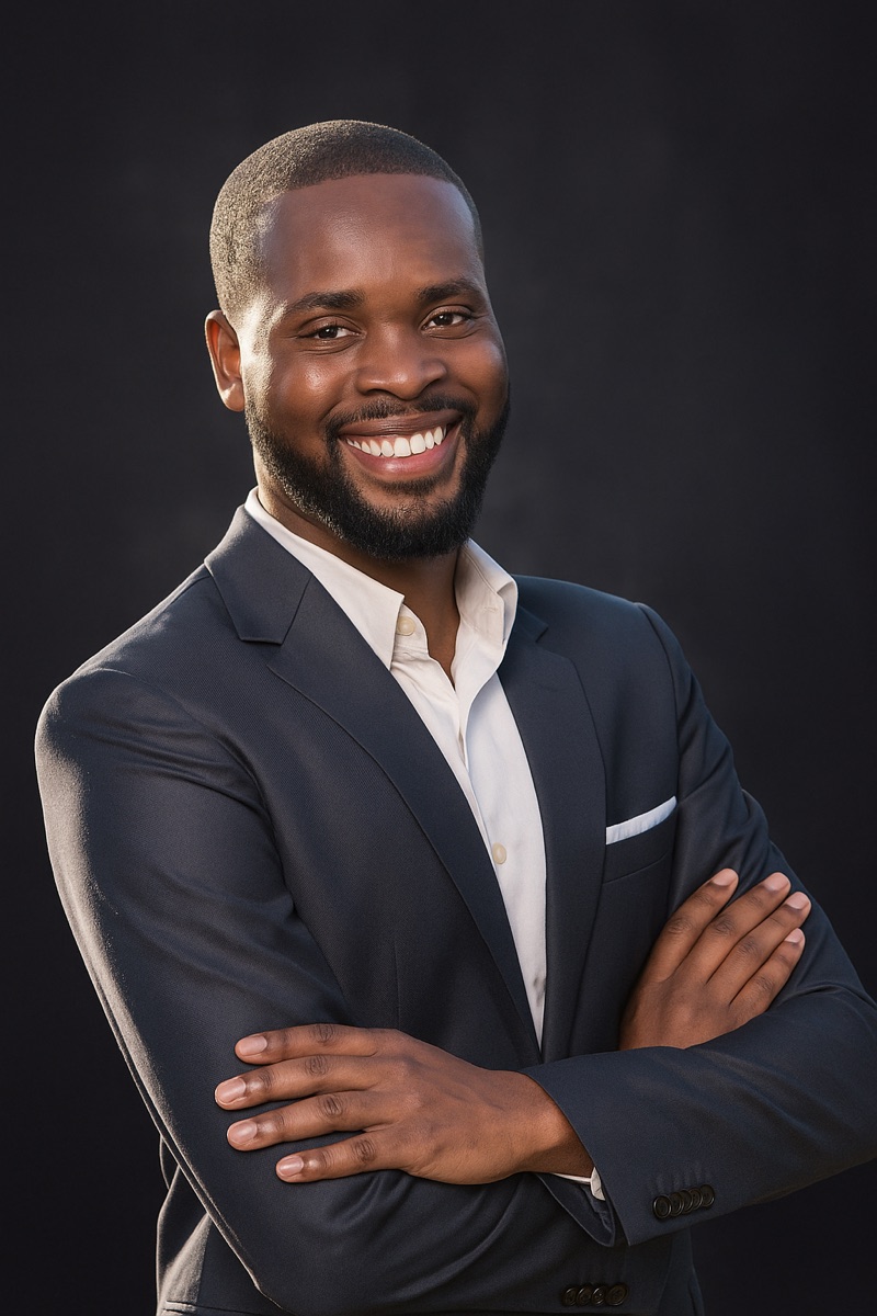 Portrait of Michael Olaiya